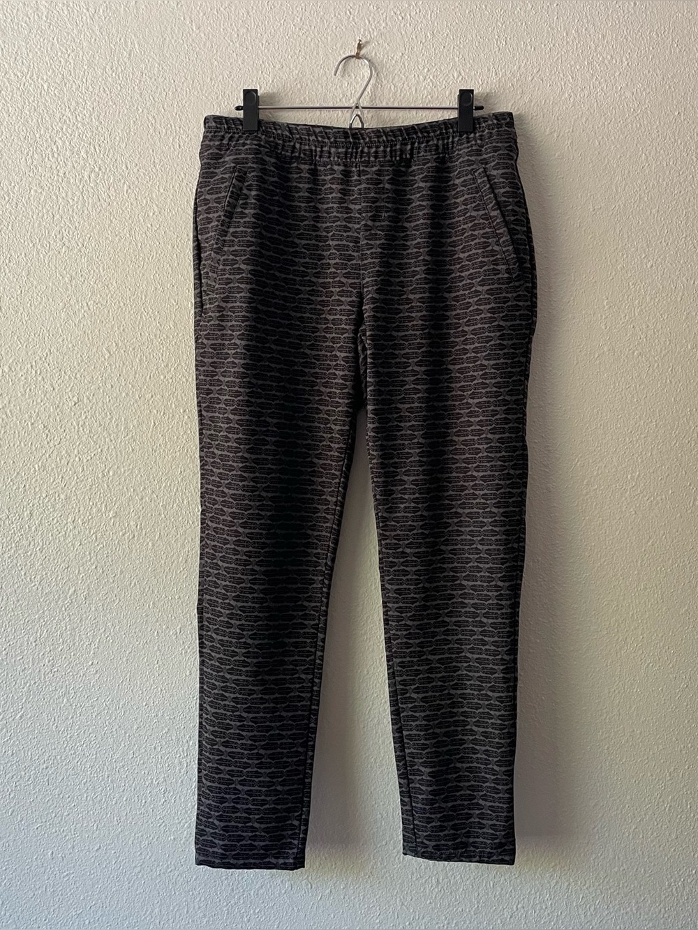 Toad&Co Carina Pants Womens Large Gray Pull On Stretch Travel Outdoor Zip Pocket